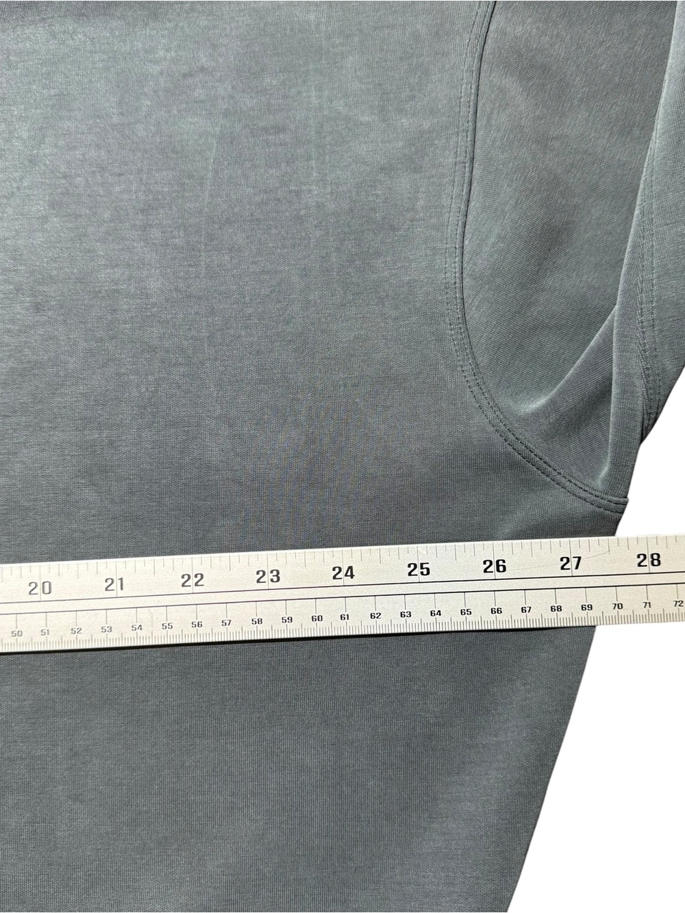 Lululemon Softstreme Perfectly Oversized Crop Crew Dark Gray Size 12 - Picture 2 of 6